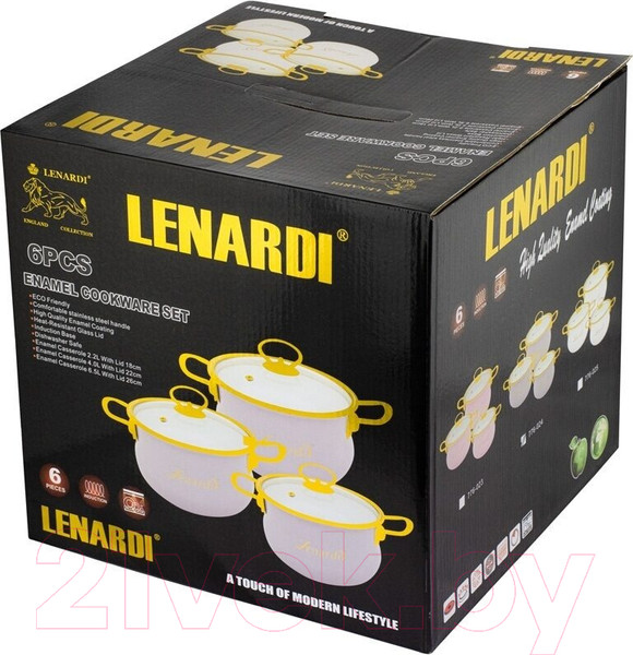 Изображение товара Набор кастрюль Lenardi Miguel 776-024