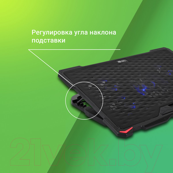 Изображение товара Подставка для ноутбука Digma D-NCP180-5 (черный)