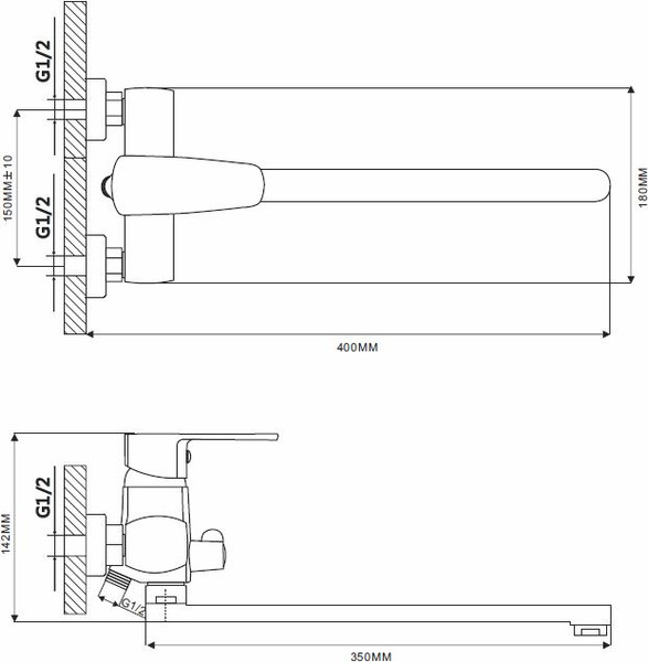 Изображение товара Смеситель Ekko E22151-8
