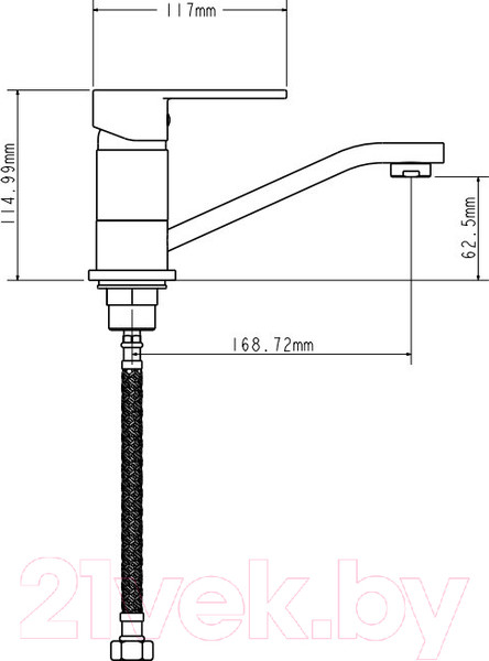 Изображение товара Смеситель Ekko E45151