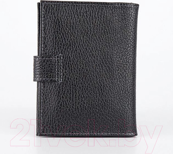 Изображение товара Обложка для автодокументов Poshete 604-077M-BLK (черный)