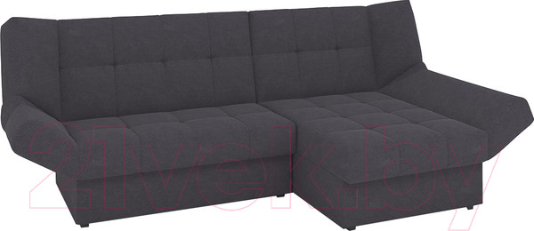 Изображение товара Диван угловой Rivalli Дижон правый (Citar N04 Antracite)