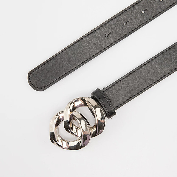 Изображение товара Ремень женский No Brand 909-A05-BLK (черный)