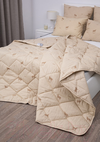 Изображение товара Одеяло Milanika Овечья шерсть Премиум лайт Экстра 1.5сп