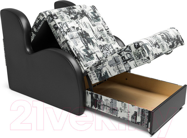 Изображение товара Кресло-кровать Mebel-Ars Атлант (газета)