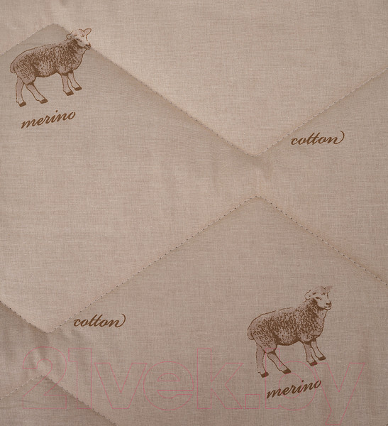 Изображение товара Одеяло Milanika Овечья шерсть Премиум лайт Экстра 2сп