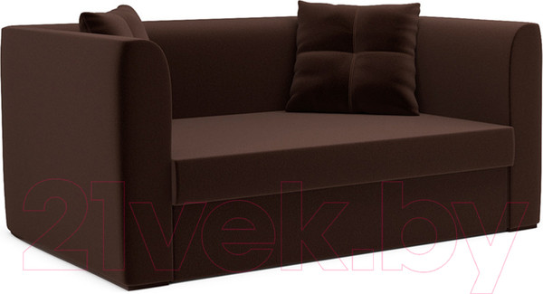 Изображение товара Диван Mebel-Ars Ассоль (кордрой коричневый)