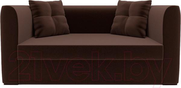 Изображение товара Диван Mebel-Ars Ассоль (кордрой коричневый)
