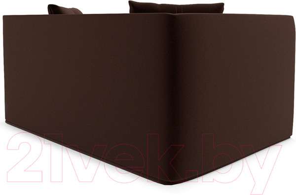 Изображение товара Диван Mebel-Ars Ассоль (кордрой коричневый)