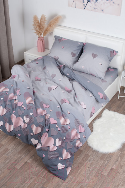 Изображение товара Комплект постельного белья Milanika Сияние 2сп (бязь)