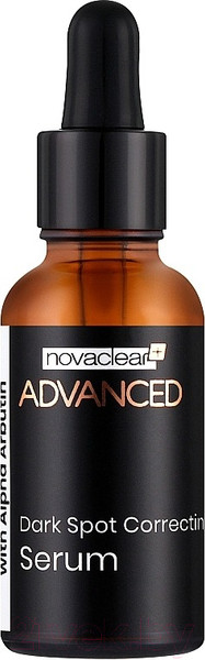 Изображение товара Сыворотка для лица Novaclear Advanced Для коррекции темных пятен с альфа-арбутином (30мл)