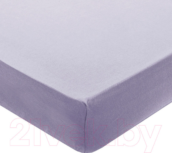 Изображение товара Простыня Milanika Сирень на резинке 90x200x20 (поплин г/к)