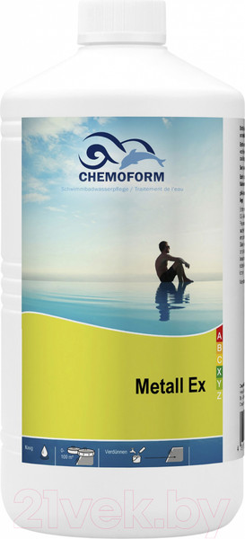 Изображение товара Антипена для бассейна Chemoform Пена-Экс (1л)