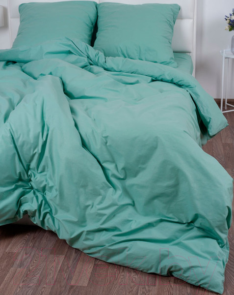 Изображение товара Пододеяльник Milanika Фисташка Евро (поплин г/к)