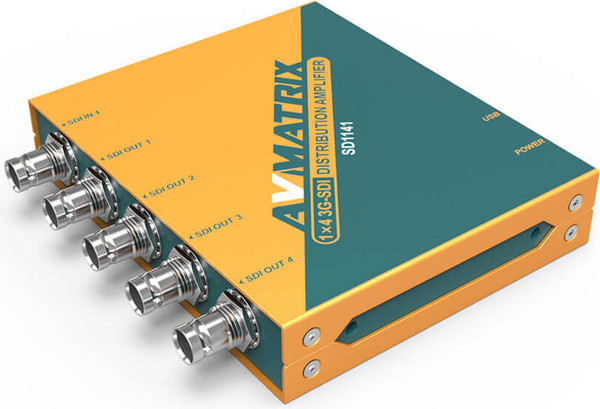 Изображение товара Переключатель портов Avmatrix SD1141 3G-SDI 1x4 / 29719