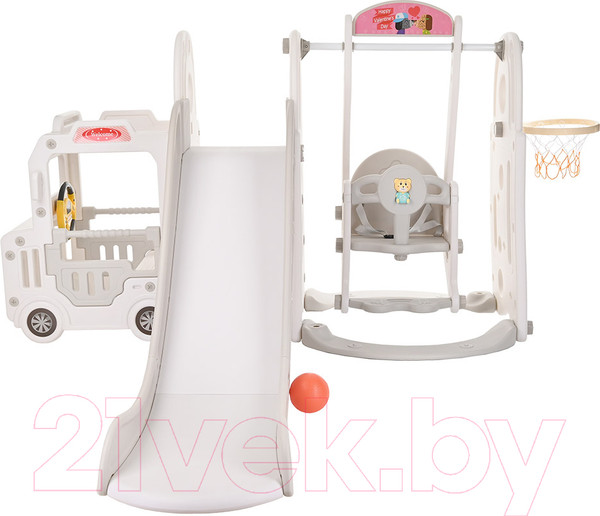 Изображение товара Горка-комплекс Pituso Cute Truck / UN-BS01-white (белый)