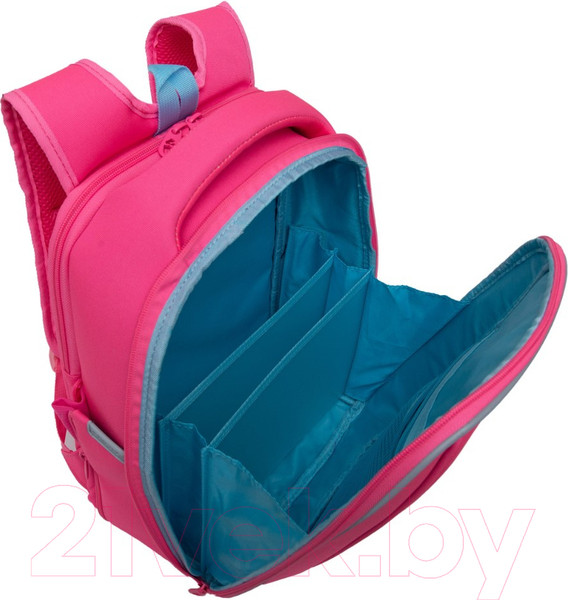 Изображение товара Школьный рюкзак Grizzly RAf-492-3 (розовый)