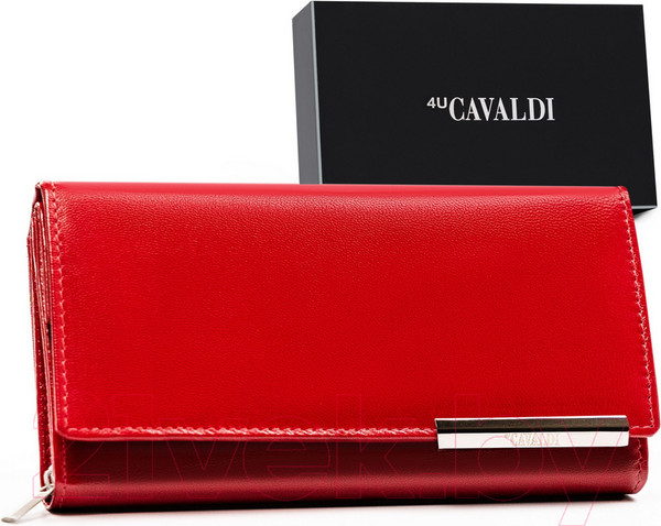 Изображение товара Портмоне Cedar 4U Cavaldi / RD-12-GCL-4 (красный)