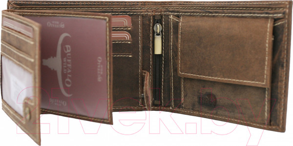 Изображение товара Портмоне Cedar Buffalo Wild / RM-02-BAW (коричневый)