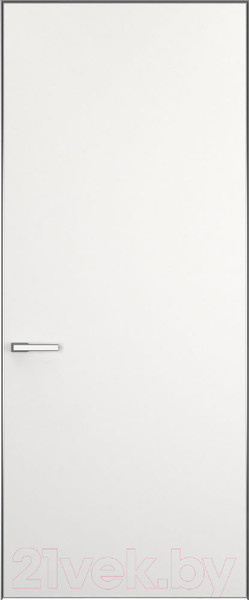 Изображение товара Дверь межкомнатная скрытая FiloMuro Elen Invisible 80x200 зпп Eclipse 3.0 зпз 196 Revers R (ALU серая)