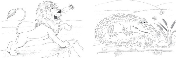 Изображение товара Раскраска Эксмо Многоразовая водная раскраска. Животные, мягкая обложка