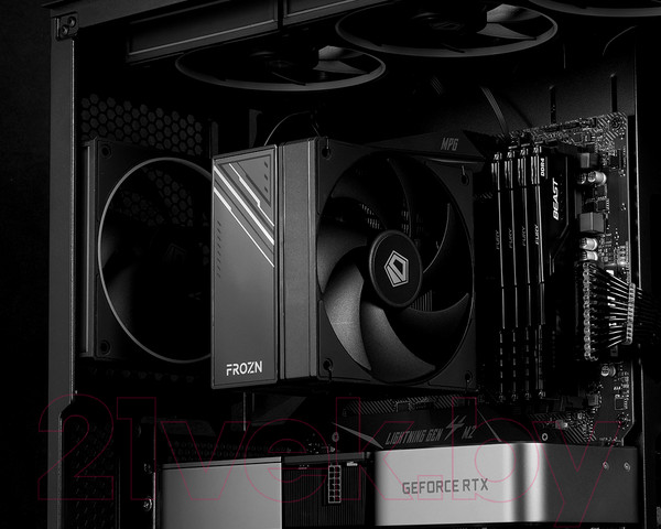 Изображение товара Кулер для процессора ID-Cooling Frozn A410 Black