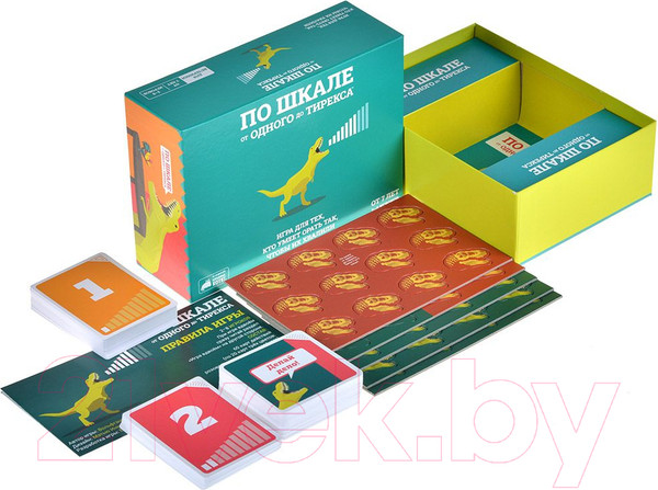 Изображение товара Настольная игра Мир Хобби По шкале от одного до тирекса / 915597