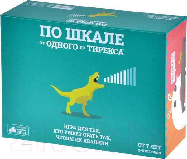 Изображение товара Настольная игра Мир Хобби По шкале от одного до тирекса / 915597