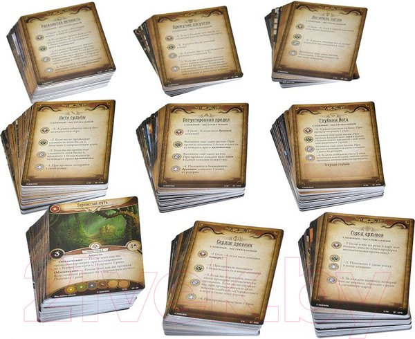 Изображение товара Дополнение к настольной игре Мир Хобби Ужас Аркхэма. Карточн. игра. Забытая эпоха. Кампания / 915720