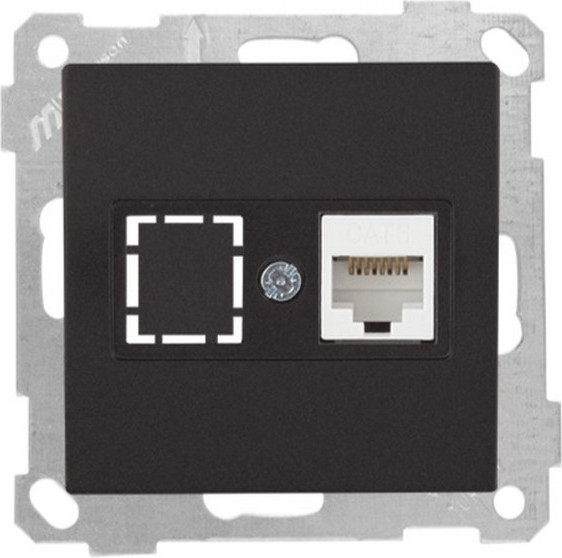 Изображение товара Розетка Mutlusan 2100-140-0184 (черный матовый)