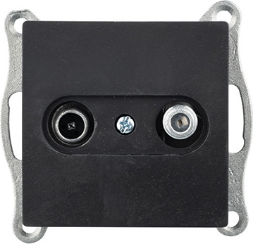 Изображение товара Розетка Mutlusan 2100-157-0284 (черный матовый)