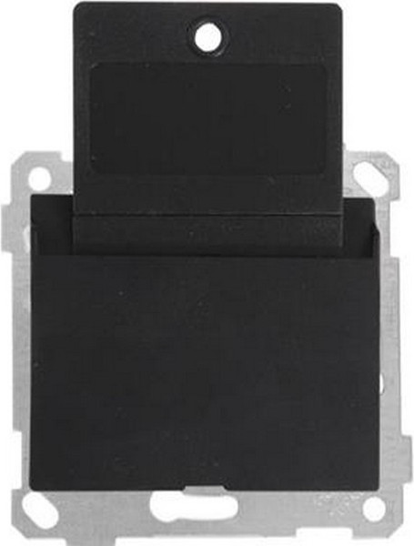 Изображение товара Выключатель Mutlusan Rita 2200-452-0184 (черный матовый)