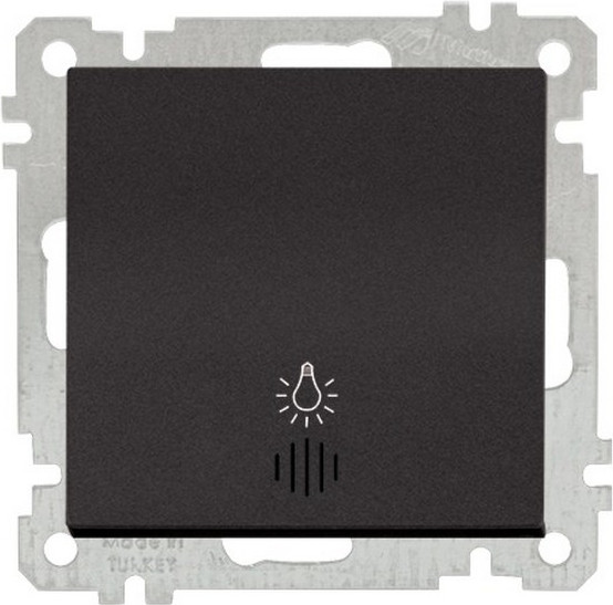 Изображение товара Выключатель Mutlusan 2100-417-0184 (черный матовый)