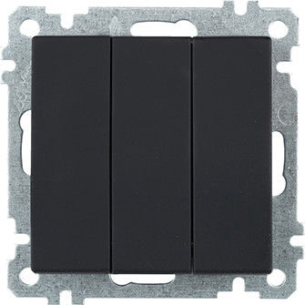 Изображение товара Выключатель Mutlusan 2100-409-0184 (черный матовый)