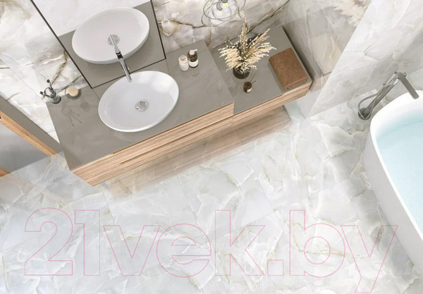 Изображение товара Плитка LCM Talisman Onyx Gris 6060TLN02P (600x600)