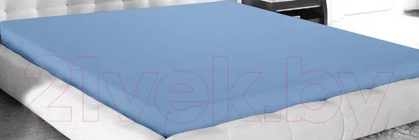 Изображение товара Простыня Бояртекс Сатин 180x200x35 (светлая лаванда)