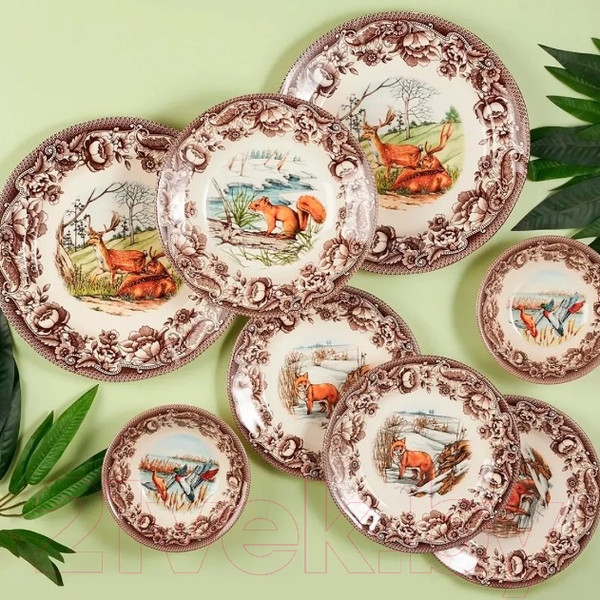 Изображение товара Тарелка столовая глубокая Grace By Tudor England Haydon Grove GR02-23.3SPL