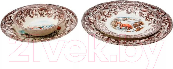 Изображение товара Тарелка столовая глубокая Grace By Tudor England Haydon Grove GR02-23.3SPL