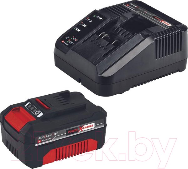 Изображение товара Набор электроинструмента Einhell TC-AG 18/115 Li + TE-CD 18/40 Li (4257240)