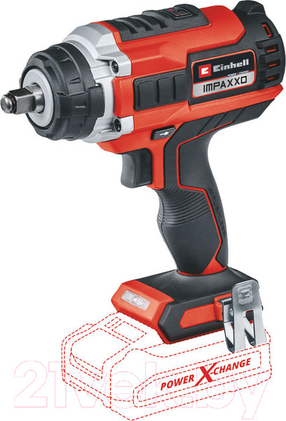 Изображение товара Аккумуляторный гайковерт Einhell Impaxxo 18/400 (4510070)