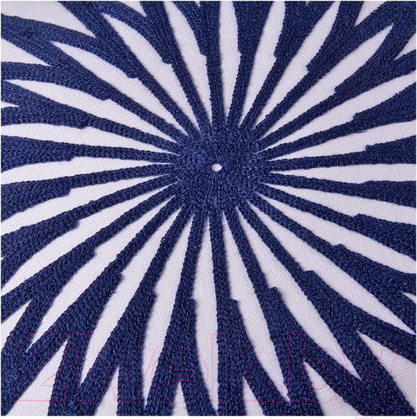 Изображение товара Чехол на подушку Swed house Mildrun 34.35.3058 (50x50, синий/белый)