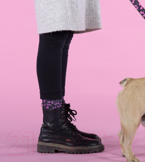 Изображение товара Шлея United Pets Complete Me Identity 3.5x48-64см (черный/розовый)