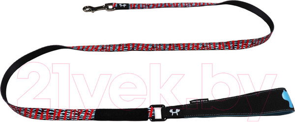 Изображение товара Поводок United Pets Complete Me 140см, 2см (красная зебра)