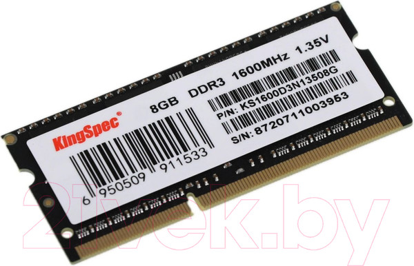 Изображение товара Оперативная память DDR3L KingSpec KS1600D3N13508G
