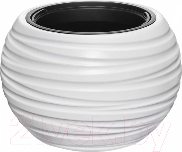 Изображение товара Кашпо Эльфпласт Luna / ЕР634 (белый)