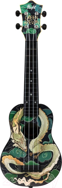 Изображение товара Укулеле Flight Tus Jade Dragon / Green Apelsin