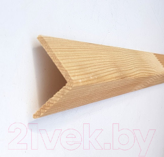 Изображение товара Уголок отделочный Альфалес Гладкий 50x50x2500 (3шт)