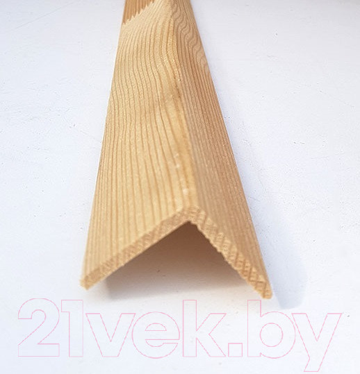 Изображение товара Уголок отделочный Альфалес Гладкий 50x50x2500 (3шт)