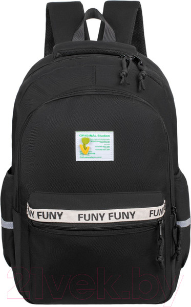 Изображение товара Школьный рюкзак Merlin M557 (черный)