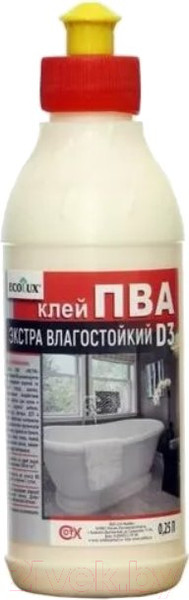 Изображение товара Клей Ecolux Экстра Влагостойкий (500мл)